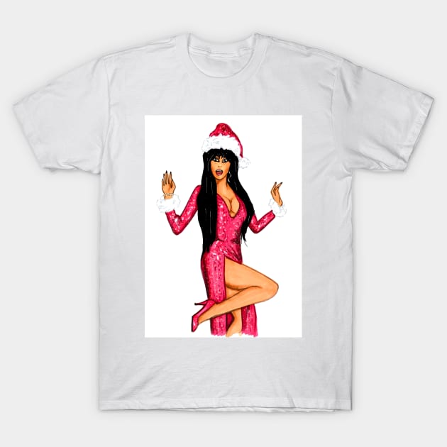 Cassandra Peterson T-Shirt by Svetlana Pelin